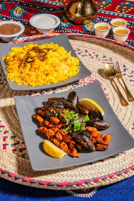 Grilled Mussels