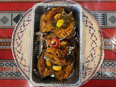 Big Tray Of FISH MOVA