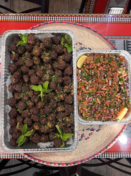 Big Tray Of YEMENI KEBAB
