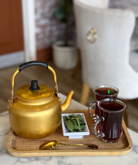 Pot of Yemeni Tea