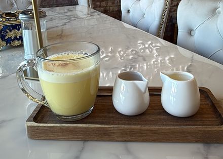 Saffron Latte