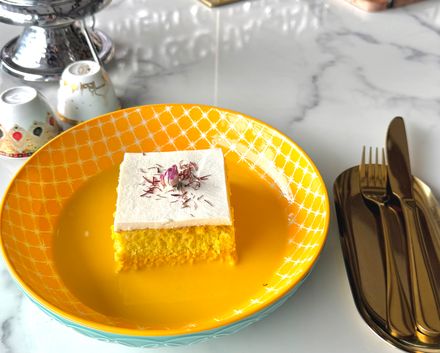 Saffron Milk Cake